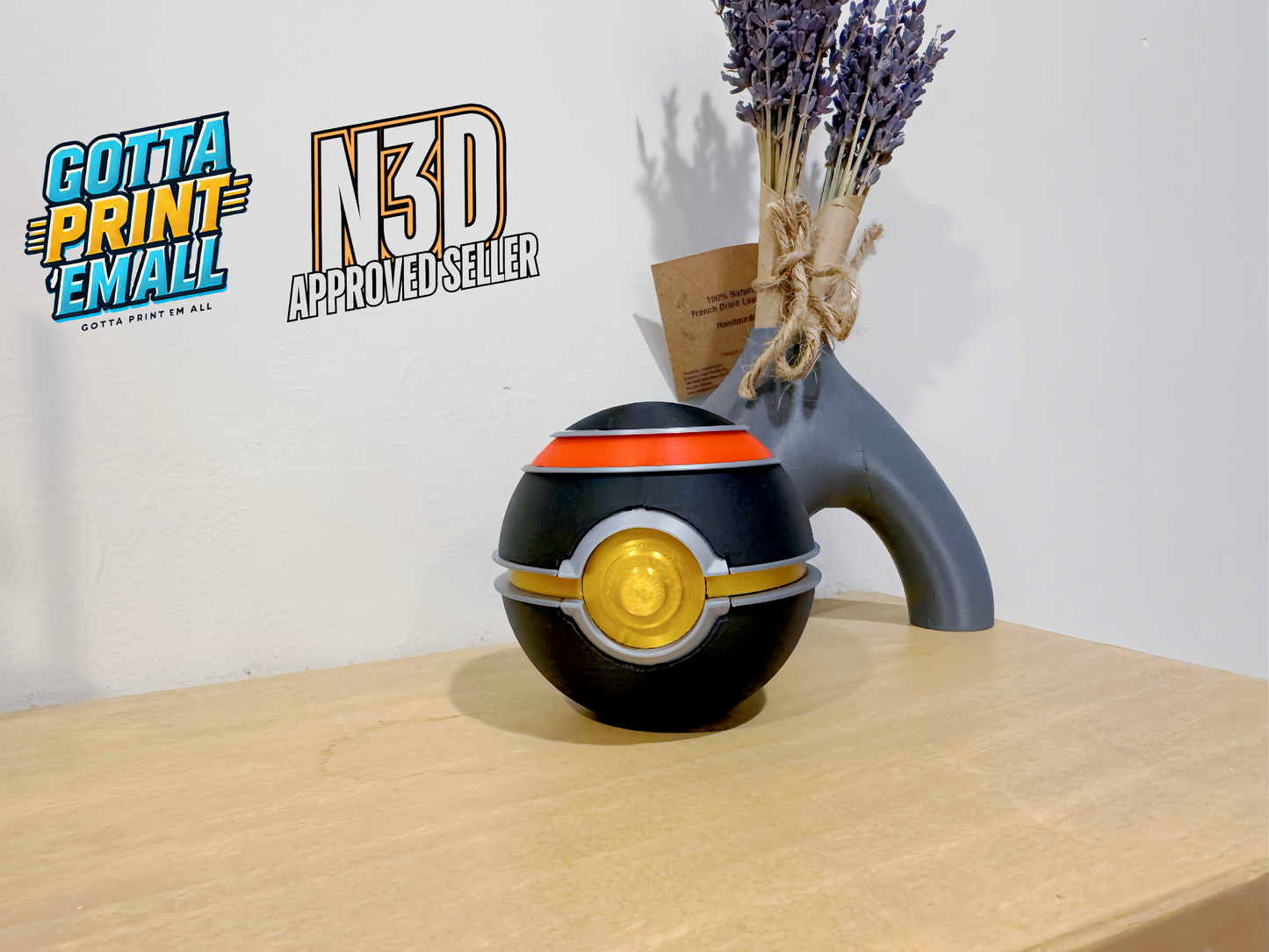 Custom 3D Printed Ball - Luxury