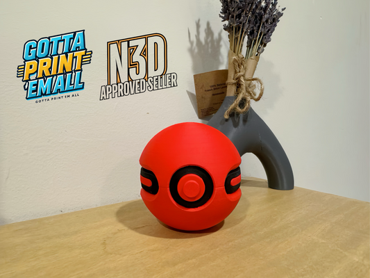 Custom 3D Printed Ball - Cherish